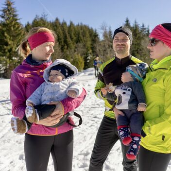 Na běžkách u Flájí